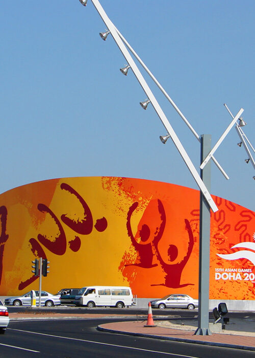 Events performance stages, seating stands and Advertisement hoardings.